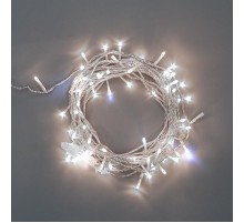 Гирлянда Нить ПВХ flashing 20м, прозрачный ПВХ, IP44, 150LED Белые, 230В  305-565  NEON-NIGHT