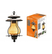 Светильник садово-парковый "Рим" 60 Вт, подвес, алюм., янтарное/кофейный, Е27  SQ0330-0211  TDM