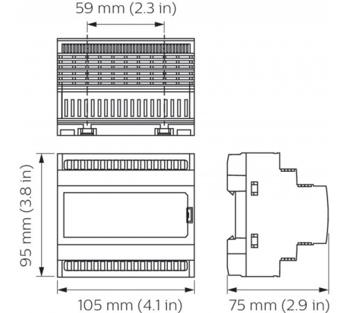 Система управления ос-ем DDBC120-DALI-V4  913703685109  Philips