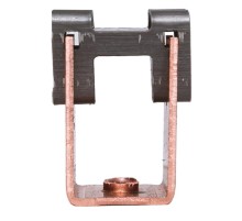 Держатель токоотвода металлический 35мм, L=20мм, Ni/Сu EKF PROxima   lp-d2115-20-cu   EKF