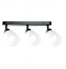 Светильник-спот настенно-потолочный под лампу 3хE27, черный ML243  41516  FERON