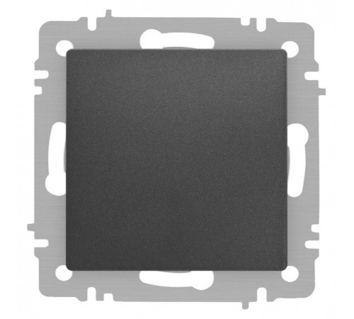 Выключатель Intro Accent 6-101-07 , 10А-250В, IP20, СУ, AL/CU, графит  Б0063459  Intro