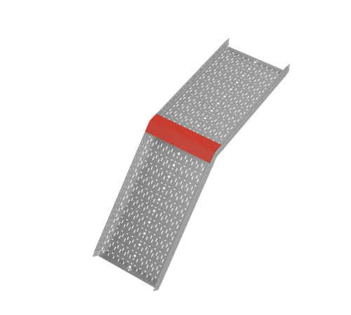 Крышка внеш. верт. угла 45 гр. 600 мм "ПЛЮС" HD  KVLplus45-600 HD   КМ-профиль