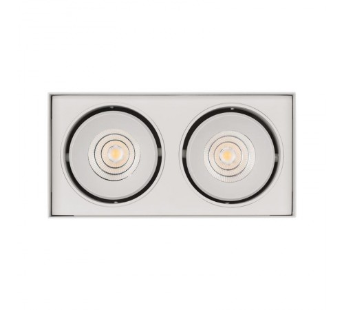 Светильник SP-CUBUS-S100x200-2x11W Warm3000 (WH, 40 deg, 230V) (Arlight, IP20 Металл, 3 года)  023084(2)  Arlight