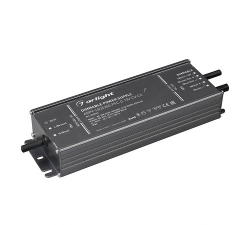 Блок питания ARPV-LG24250-PFC-0-10V-CV-CC (24V, 10.4A, 250W) (Arlight, IP67 Металл, 5 лет)  036936  Arlight