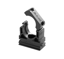 Держатель с крышкой DN 17 мм, полиамид, цвет чёрный  PASW17N  DKC