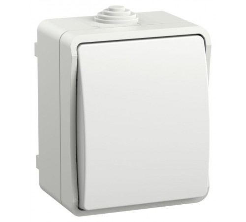FORS Переключатель 1-клавишный О/У IP54 ВС20-1-0-ФБ Белый  EVS10-K01-10-54-DC  IEK
