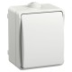 FORS Переключатель 1-клавишный О/У IP54 ВС20-1-0-ФБ Белый  EVS10-K01-10-54-DC  IEK