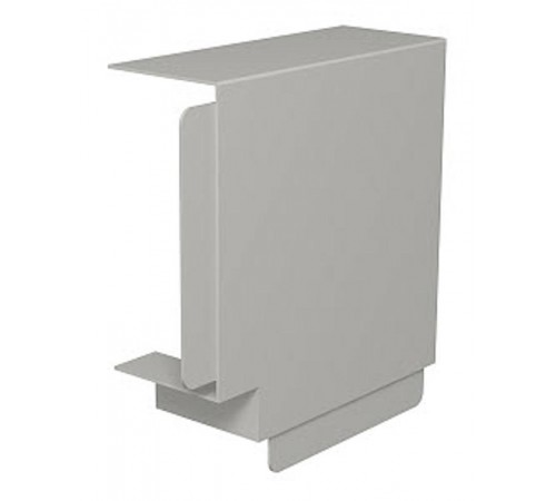 Крышка плоского угла кабельного канала WDK 80x170 мм (ПВХ,серый) (WDK HF80170GR)  6024610  OBO Bettermann