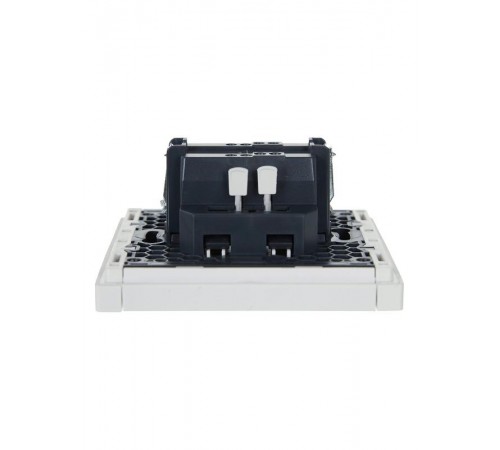 FORTE&PIANO Выключатель 1-клавишный с индикацией 10А FP202 белый  FP-V10-1-10-1-K01  IEK