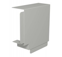 Крышка плоского угла кабельного канала WDK 80x170 мм (ПВХ,серый) (WDK HF80170GR)  6024610  OBO Bettermann