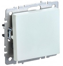 BRITE Выключатель 1-клавишный 10А ВС10-1-0-БрЖ жемчуг  BR-V10-0-10-K36  IEK
