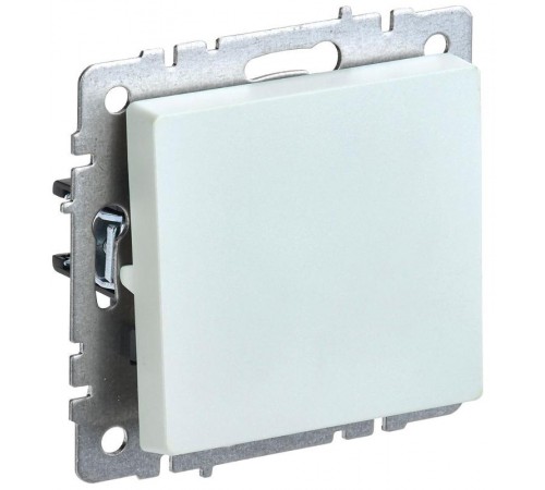 BRITE Выключатель 1-клавишный самовозвратн. 10А ВС10-1-4-БрЖ жемчуг  BR-V14-0-10-K36  IEK