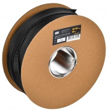 Оплетка кабельная 40-50мм полиэстер 50м черная   UBS10-PL-4060-050-K02  IEK
