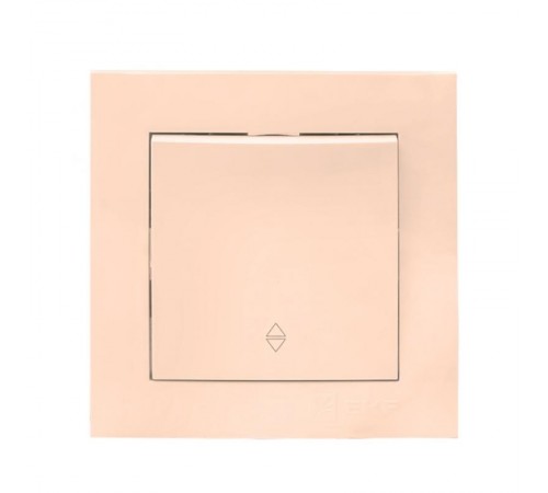 Валенсия выключатель 1-кл. 10А кремовый проходной EKF PROxima   EWV10-025-20   EKF