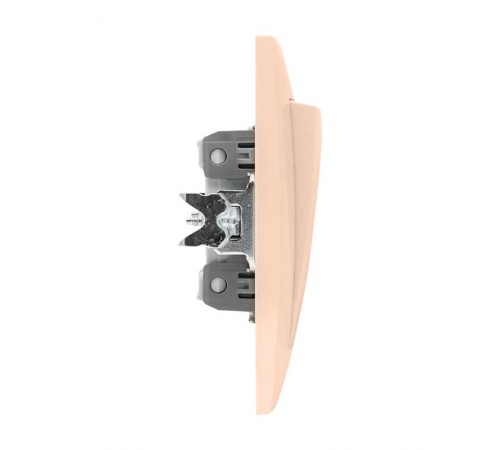 Валенсия выключатель 1-кл. 10А кремовый проходной EKF PROxima   EWV10-025-20   EKF