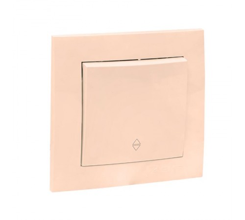 Валенсия выключатель 1-кл. 10А кремовый проходной EKF PROxima   EWV10-025-20   EKF