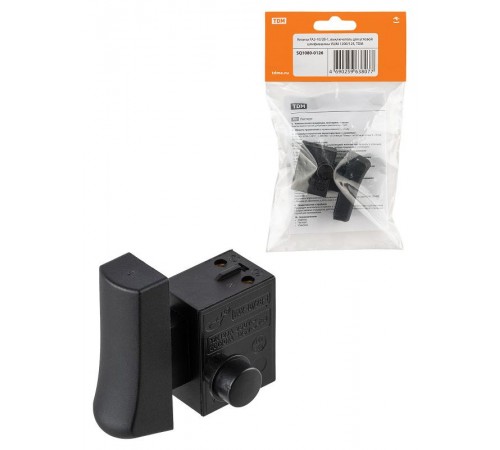 Кнопка FA2-10/2B-1, выключатель для угловой шлифмашины УШМ 1200/125,  SQ1080-0126  TDM