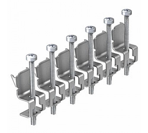 Универсальный комплект крепежных уголков для 6 точек фиксации (сталь, 6 шт.) (GES UB6)  7407562  OBO Bettermann