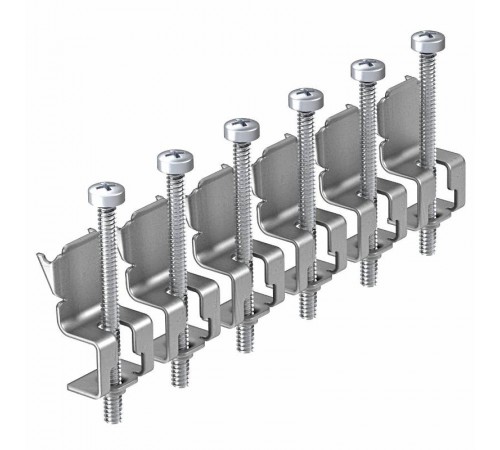 Универсальный комплект крепежных уголков для 6 точек фиксации (сталь, 6 шт.) (GES UB6)  7407562  OBO Bettermann