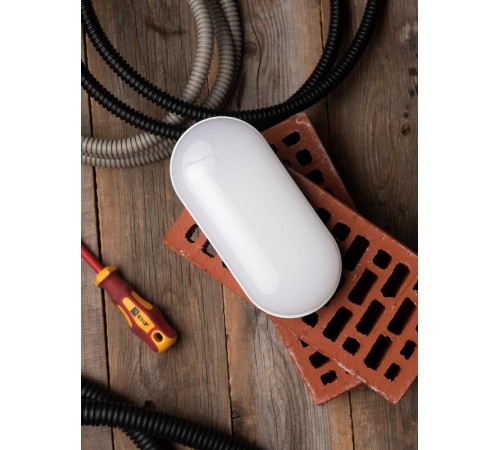 Светильник светодиодный ЖКХ овал ДПО-2005 12Вт 4000K IP65  EKF PROxima  BKL-2005-V-12-4000  EKF