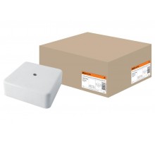 Коробка распределительная КР 50х50х20 о/п белая IP40  SQ1401-0201  TDM