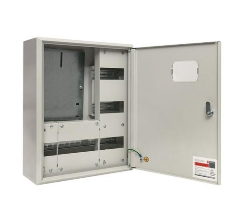 Щит учетно-распределительный навесной ЩРУН 3/30 однодверный с окном (ВхШхГ) 500х400х160мм IP31 PROxima  mb23-3/30-1  EKF