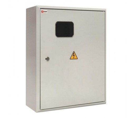 Щит учетно-распределительный навесной ЩРУН 3/30 однодверный с окном (ВхШхГ) 500х400х160мм IP31 PROxima  mb23-3/30-1  EKF