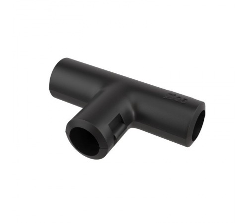 Тройник открывающийся, IP40, д.25мм, черный  50625B  DKC