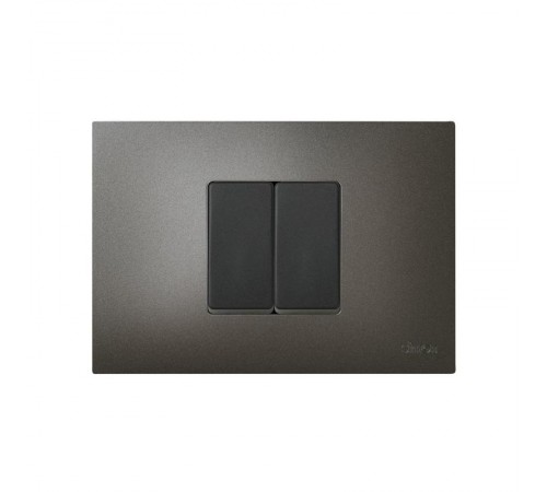 Simon 27 Накладка декоративная на рамку базовую, 1 пост, S27 Play, Arctic, титан  2700617-041  Simon