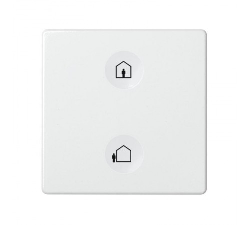 Сенсорный 2-кл выключатель с тематической маркировкой Т1, белый  8000623-030  Simon
