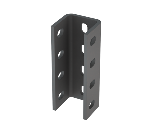 Крепление для усиленного швеллера 50х50 мм приварное БП  KPP50-50 БП  КМ-Профиль