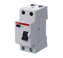 Выключатель дифференциальный (УЗО) BMF42225 2п 25А 100мA тип AC  2CSF602042R2250  ABB