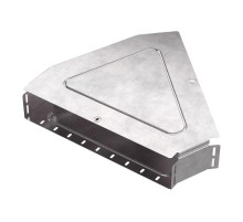 Угол горизонтальный 45 градусов с крышкой Стандарт 500х100   PR16.0618  Промрукав