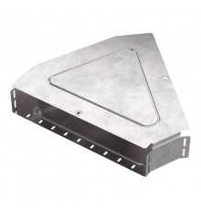 Угол горизонтальный 45 градусов с крышкой Стандарт 500х100   PR16.0618  Промрукав