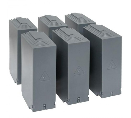 Комплект клеммных крышек (длинные) 6 шт. для рубильников TwinBlock 315-400А EKF  tb-cvrlong-6-315-400  EKF