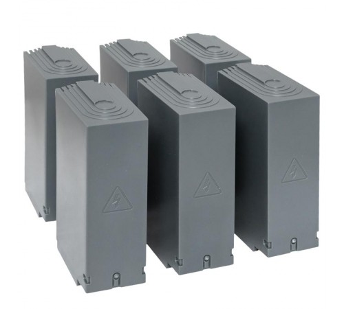 Комплект клеммных крышек (длинные) 6 шт. для рубильников TwinBlock 315-400А EKF  tb-cvrlong-6-315-400  EKF