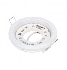 Светильник встраиваемый GX53 Series H4-PRO, белый с кольцом в комплекте  608-004  REXANT
