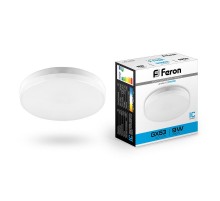 Лампа светодиодная LB-452 (9W) 230V GX53 6400K, для натяжных потолков  25867  FERON