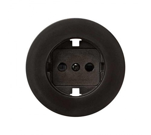 Simon 88 Накладка с защитными шторками на розетку двухполюсную c заземляющим контактом, винтовое соединение,  88041-62  Simon