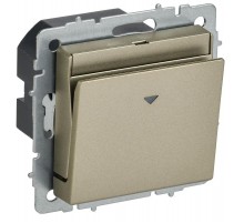 BRITE Выключ. карточный 30А ВС10-1-8-БрШ шамп.  BR-V11-0-10-K37  IEK