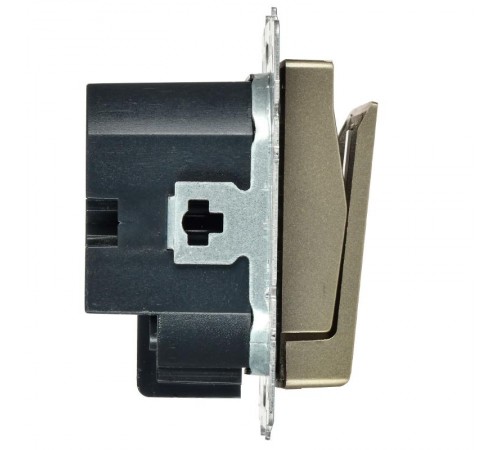 BRITE Выключ. карточный 30А ВС10-1-8-БрШ шамп.  BR-V11-0-10-K37  IEK