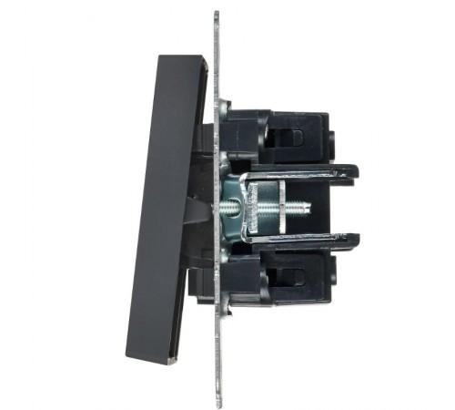 BRITE Выключ. 2-кл. с инд. отел. 10А ВС10-2-9-БрГ граф.  BR-V20-2-10-K53  IEK