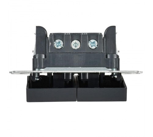 BRITE Выключ. 2-кл. с инд. отел. 10А ВС10-2-9-БрГ граф.  BR-V20-2-10-K53  IEK