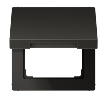 Крышка откидная для штепсельных розеток с платой 5050 мм; антрацит  AL2990KLAN  Jung