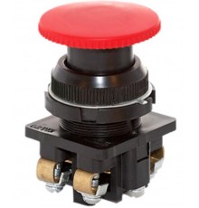 КЕ-021 У3 исп.1, красный, 2з, гриб без фиксации, IP40, 10А, 660В, выкелючатель кнопочный (ЭТ)  ET512404  Электротехник