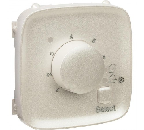 Valena ALLURE Жемчуг Накладка регулятора теплого пола  755329  Legrand