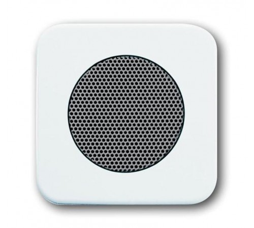 Плата центральная (накладка) для громкоговорителя 8223 U, серия Reflex SI, цвет альпийский белый  8200-0-0181   2CKA008200A0181  ABB