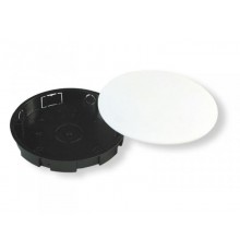 Коробка распределительная с/у 96х14 для сплошных стен круглая с крышкой,9 выводов  У191  HEGEL