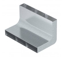 Вертикальный угол 90° кабельного канала EUK 350x48/3 секц. (сталь) (KV3 35048)  7400664  OBO Bettermann